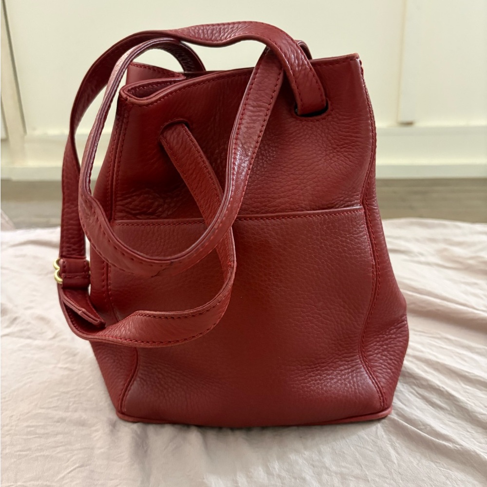 Coach Red Leather Sonoma bag